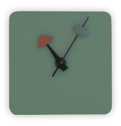 Manchester Modern Square Silent Non-Ticking Wall Clock - Elax Furniture