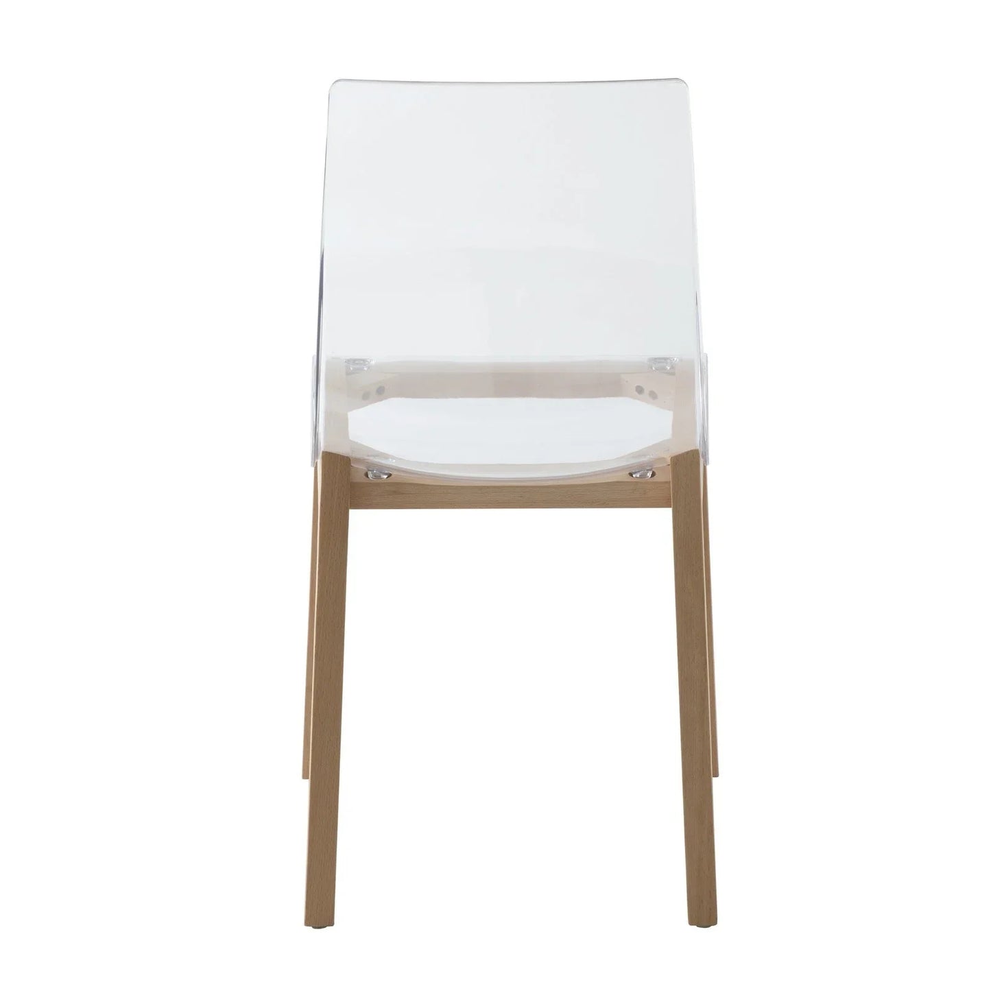 Marsden Modern Dining Side Chair with Beech Wood Legs, Set of 4 - Elax Furniture