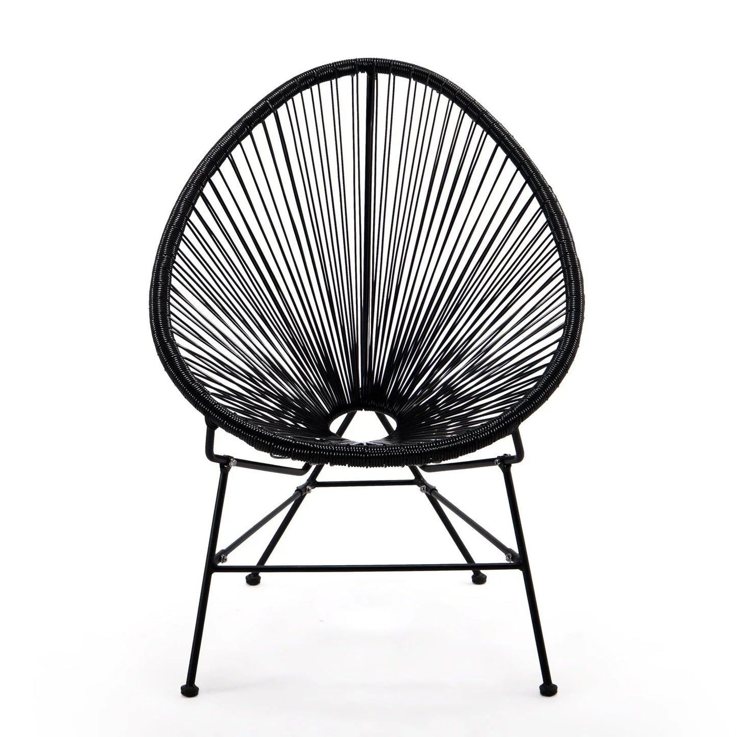 Montara 3 Piece Outdoor Lounge Patio Chairs With Glass Top Table - Elax Furniture