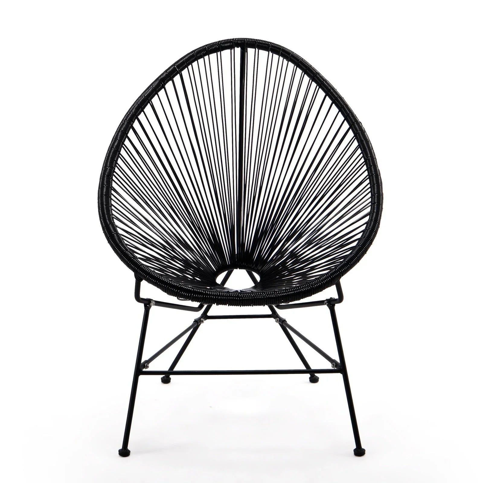 Montara 3 Piece Outdoor Lounge Patio Chairs With Glass Top Table - Elax Furniture