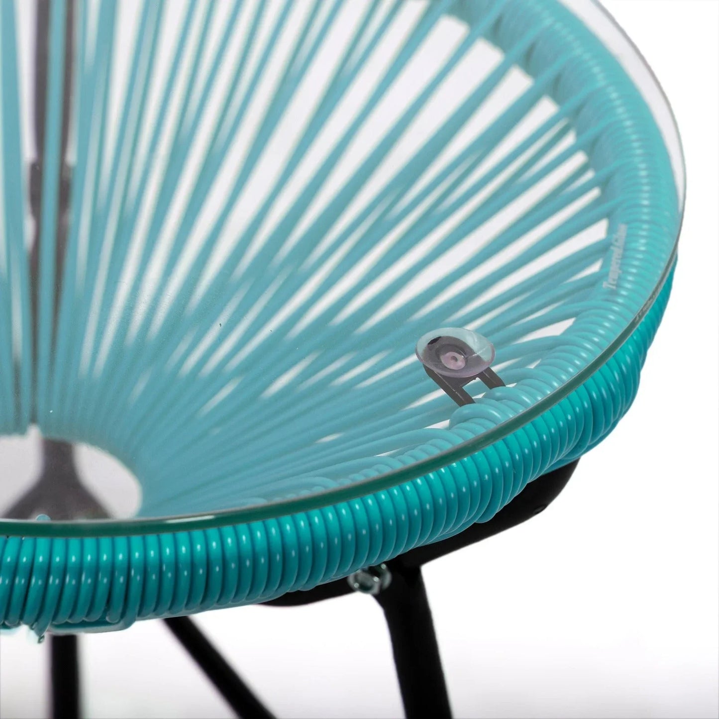 Montara 3 Piece Outdoor Lounge Patio Chairs With Glass Top Table - Elax Furniture