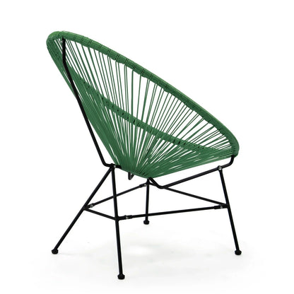 Montara 3 Piece Outdoor Lounge Patio Chairs With Glass Top Table - Elax Furniture