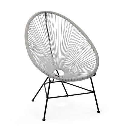 Montara 3 Piece Outdoor Lounge Patio Chairs With Glass Top Table - Elax Furniture