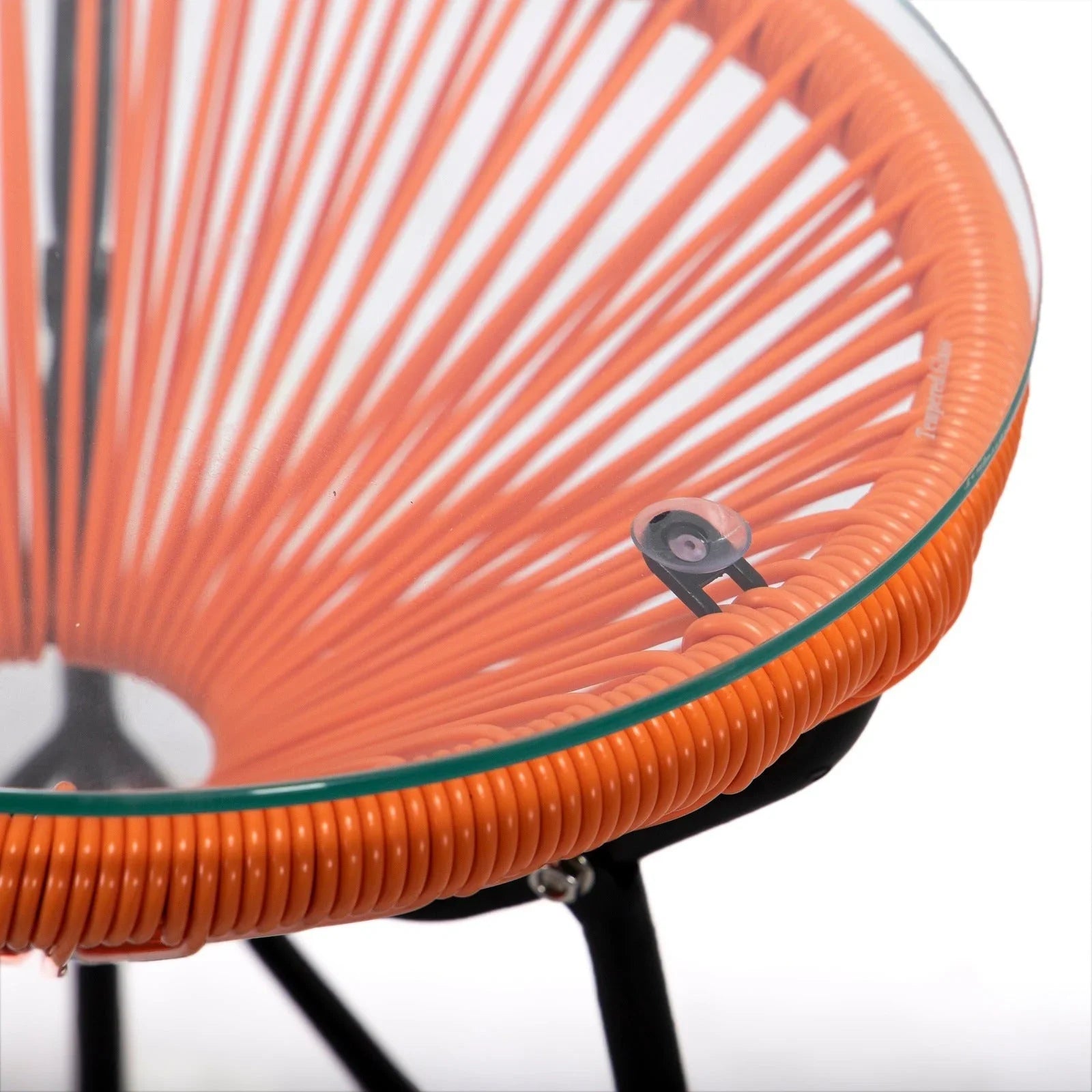 Montara 3 Piece Outdoor Lounge Patio Chairs With Glass Top Table - Elax Furniture