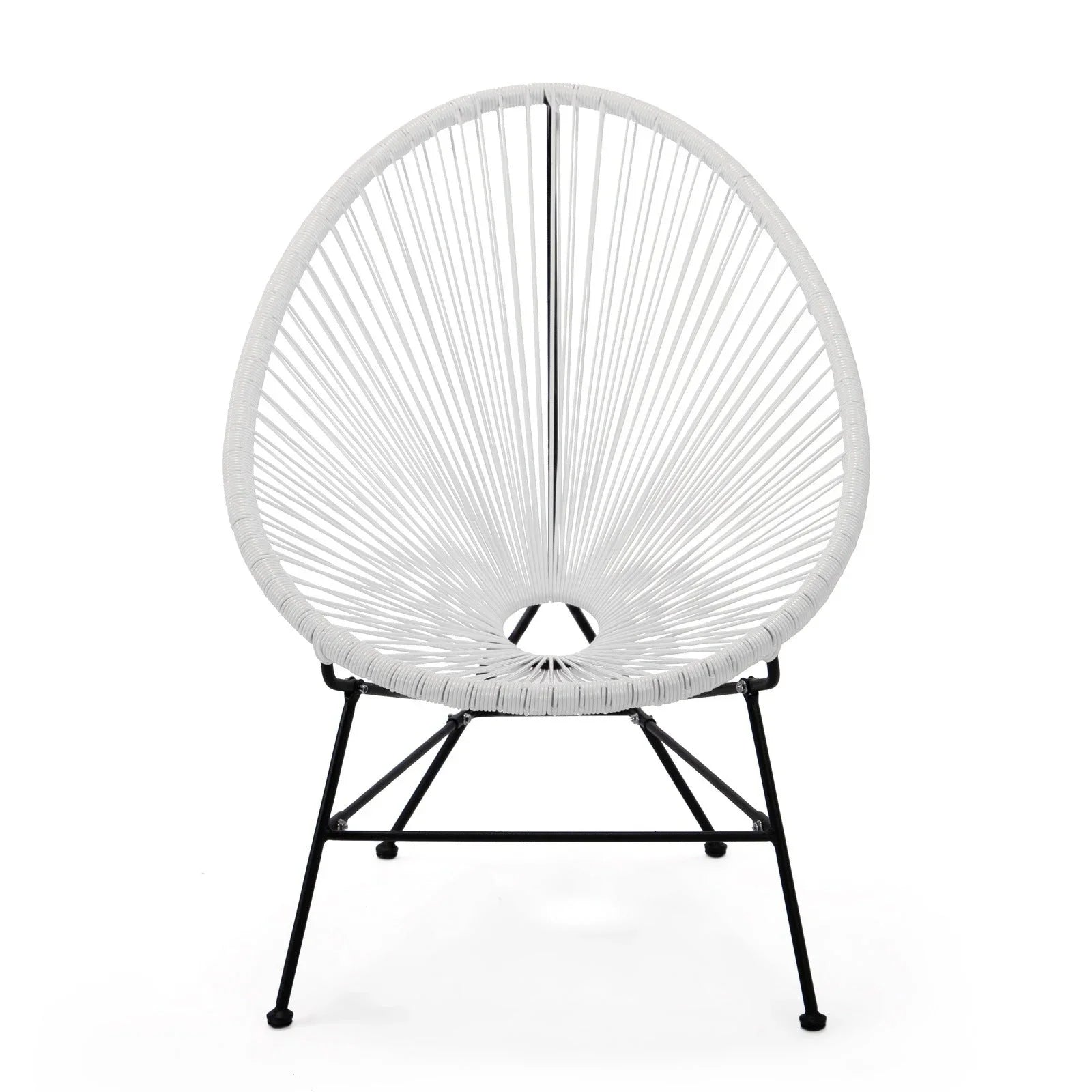 Montara 3 Piece Outdoor Lounge Patio Chairs With Glass Top Table - Elax Furniture