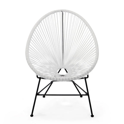 Montara 3 Piece Outdoor Lounge Patio Chairs With Glass Top Table - Elax Furniture