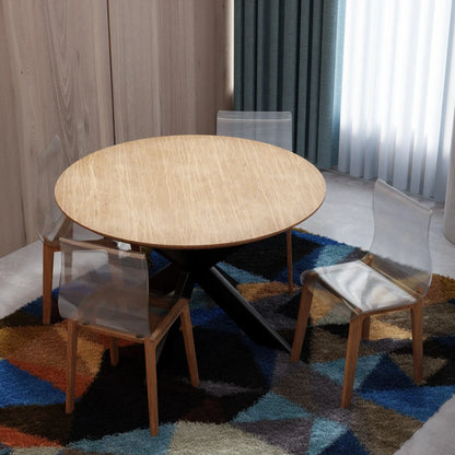 Marsden Modern Dining Side Chair with Beech Wood Legs, Set of 2 - Elax Furniture