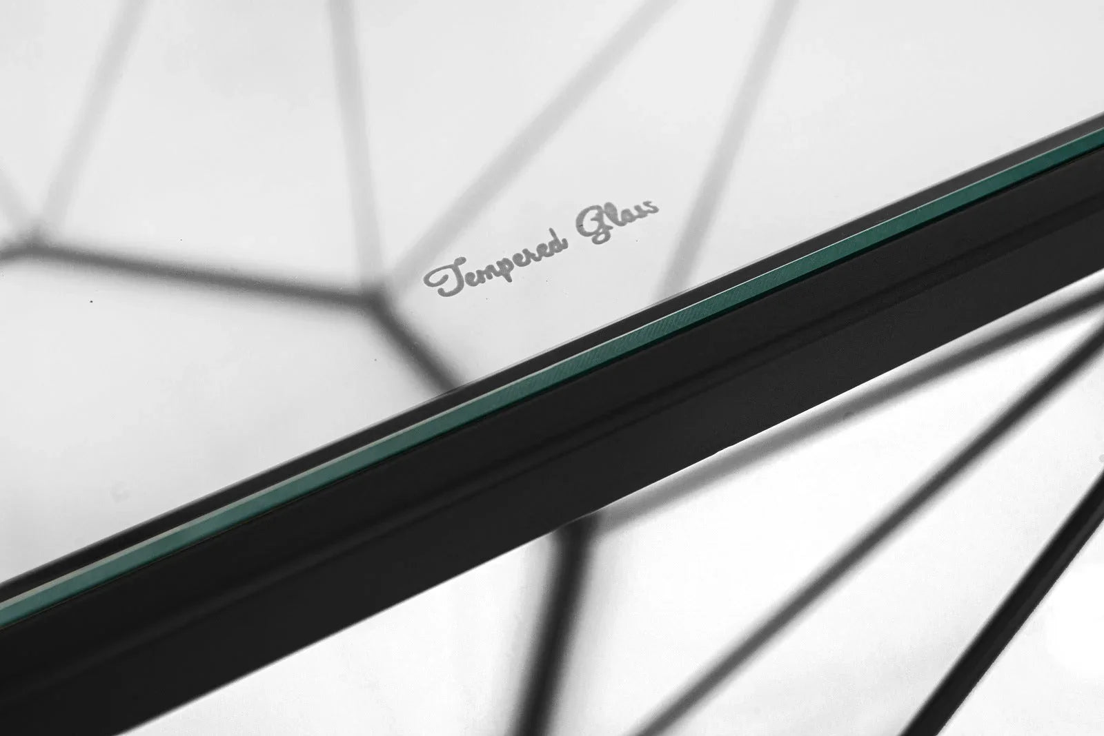 Malibu Modern Octagon Glass Top Coffee Table With Gold Metal Base - Elax Furniture