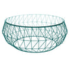 Malibu Modern Round Glass Top Coffee Table With Chrome Base