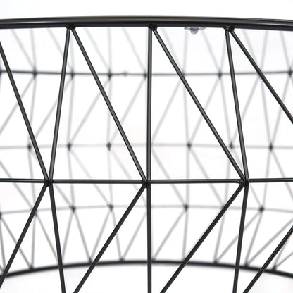 Malibu Modern Round Glass Top Coffee Table With Chrome Base - Elax Furniture