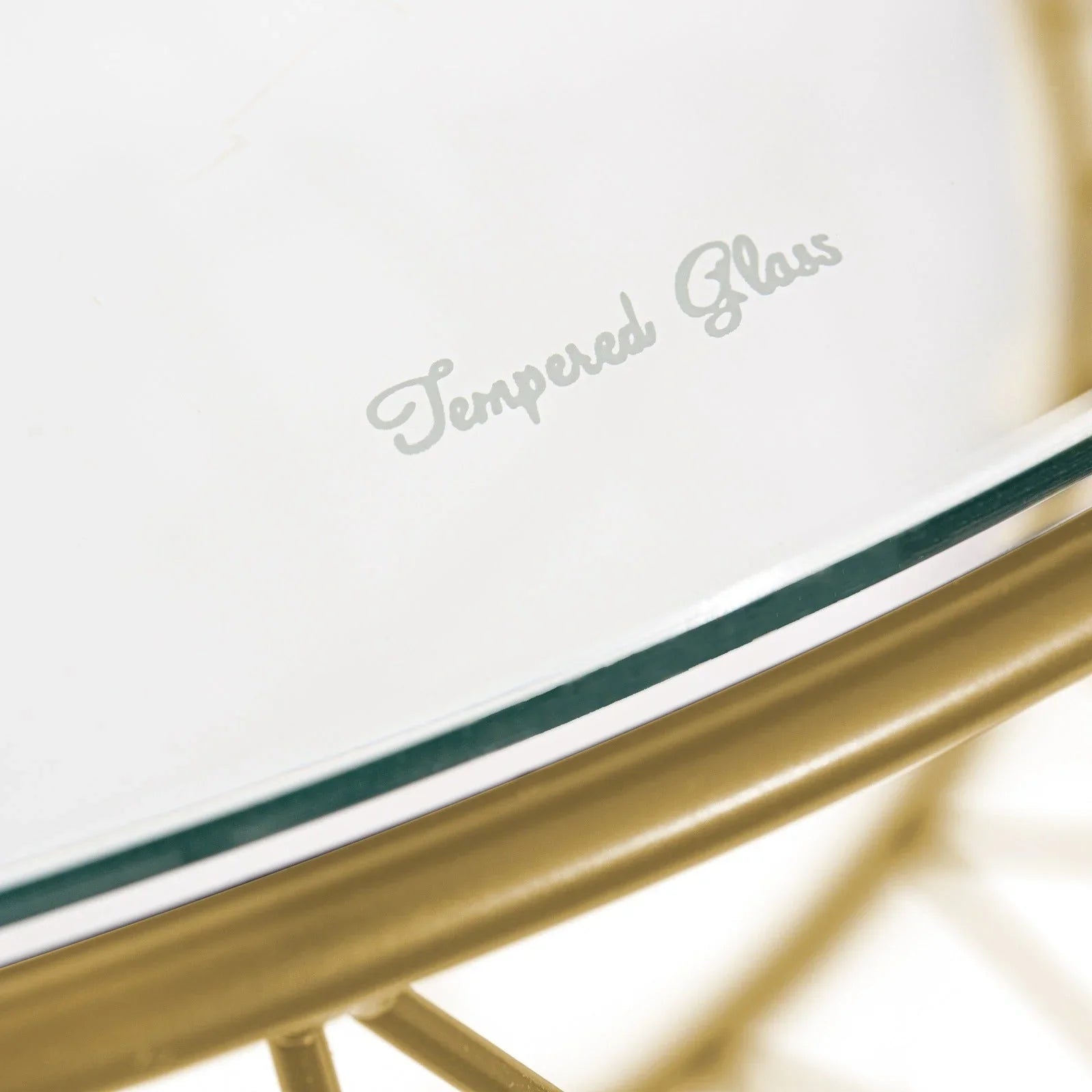 Malibu Modern Round Glass Top Coffee Table With Chrome Base - Elax Furniture