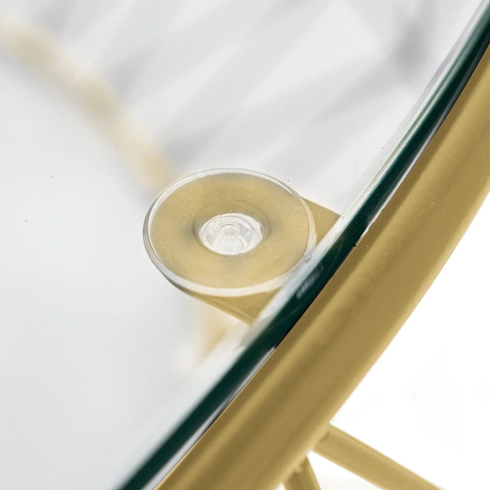 Malibu Modern Round Glass Top Coffee Table With Chrome Base - Elax Furniture