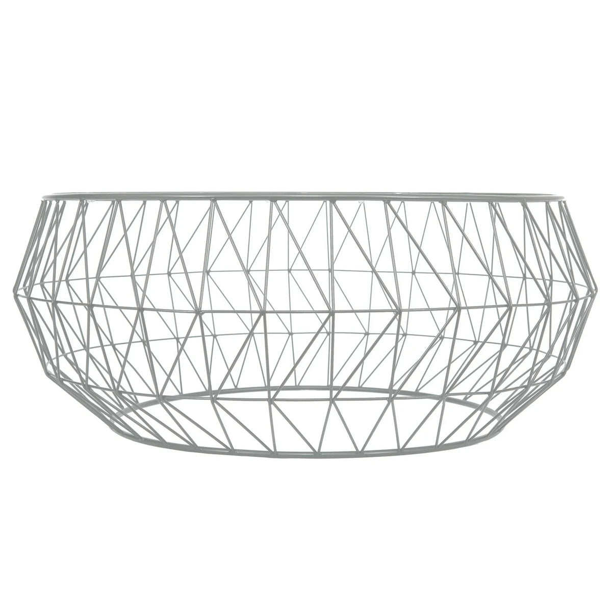 Malibu Modern Round Glass Top Coffee Table With Chrome Base - Elax Furniture