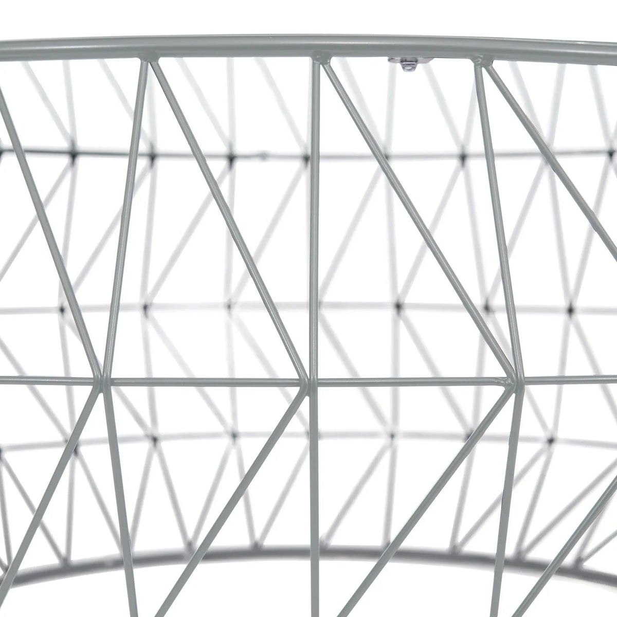 Malibu Modern Round Glass Top Coffee Table With Chrome Base - Elax Furniture