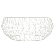 Malibu Modern Round Glass Top Coffee Table With Chrome Base - Elax Furniture
