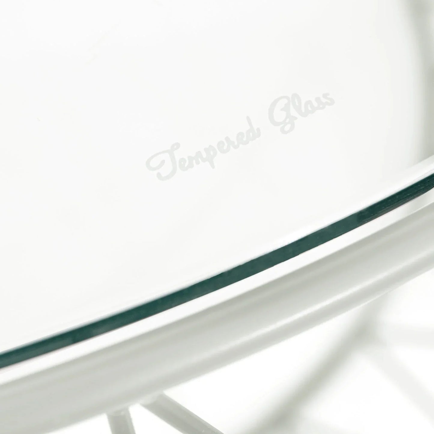 Malibu Modern Round Glass Top Coffee Table With Chrome Base - Elax Furniture