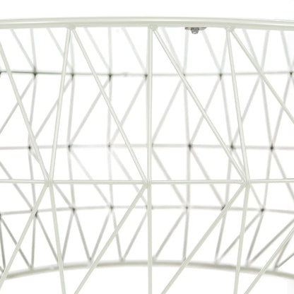 Malibu Modern Round Glass Top Coffee Table With Chrome Base - Elax Furniture