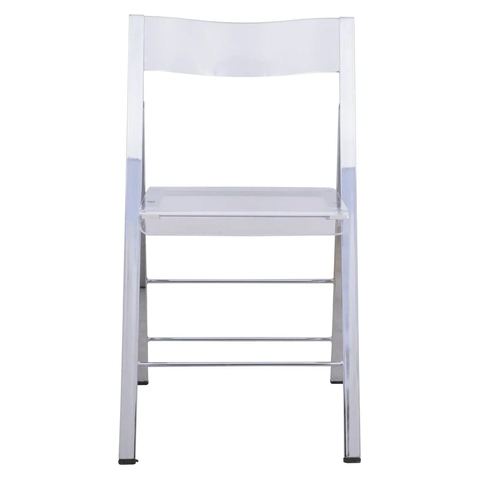 Menno Modern Acrylic Folding Chair - Elax Furniture