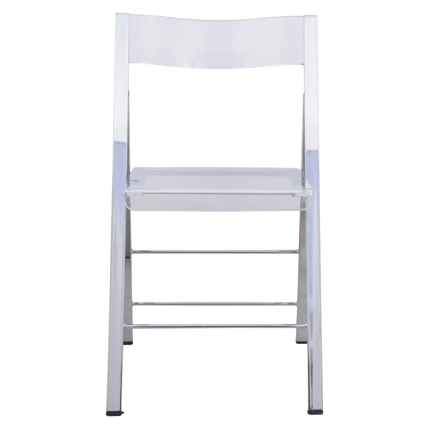 Menno Modern Acrylic Folding Chair - Elax Furniture