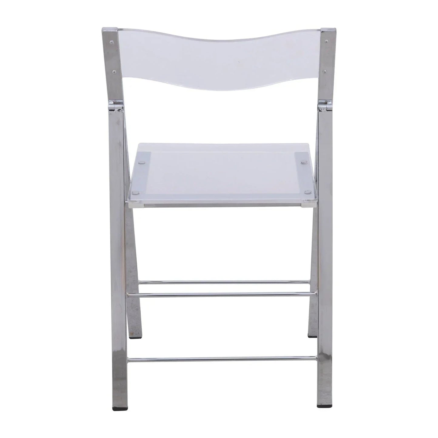 Menno Modern Acrylic Folding Chair - Elax Furniture