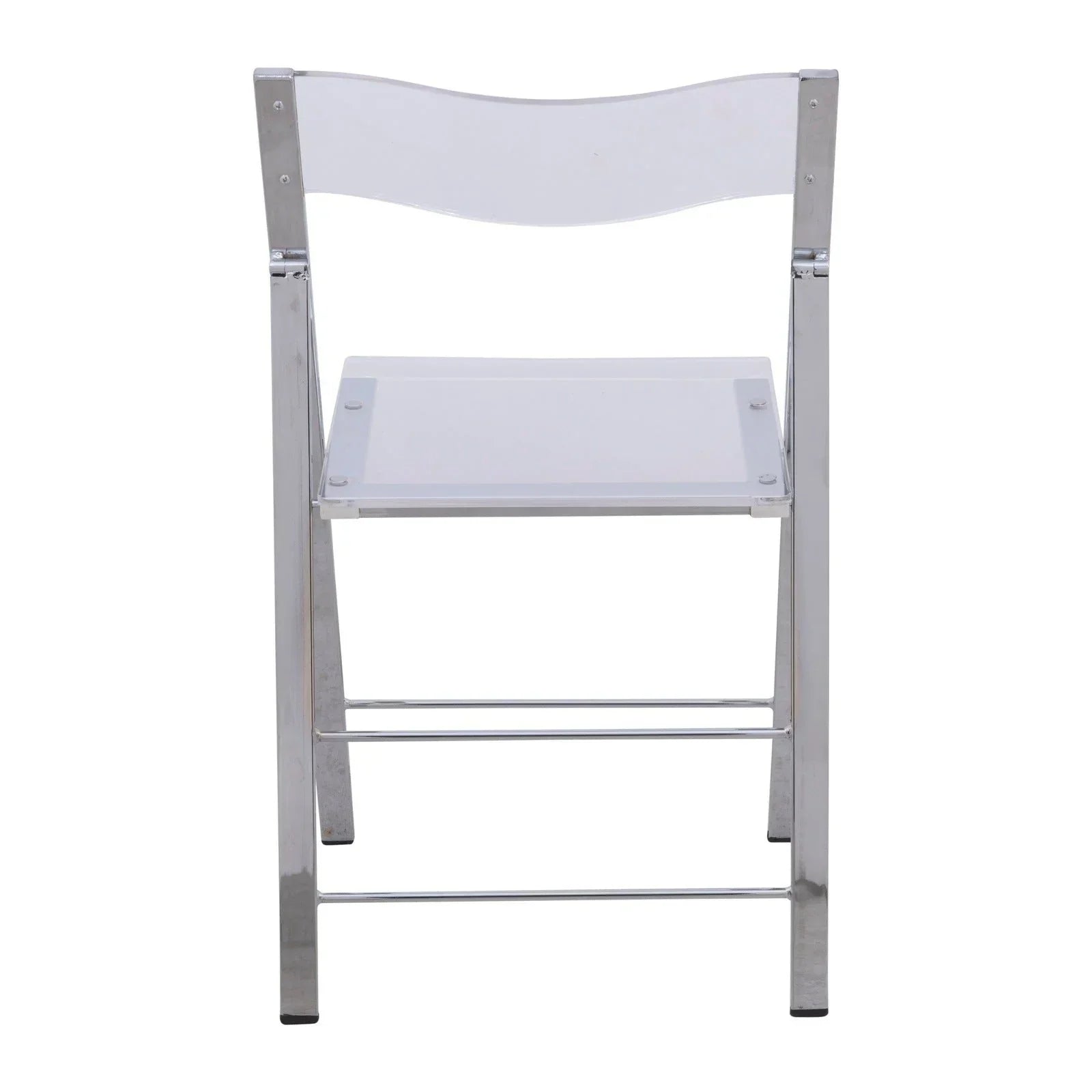 Menno Modern Acrylic Folding Chair - Elax Furniture