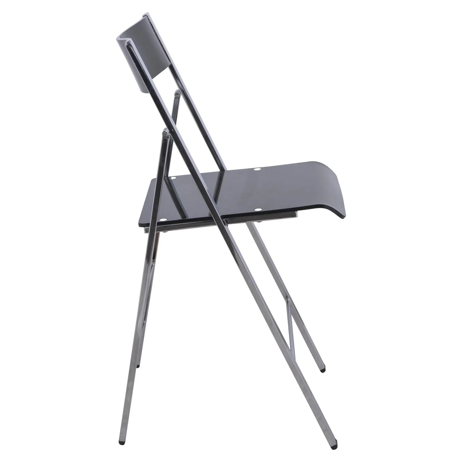 Menno Modern Acrylic Folding Chair - Elax Furniture