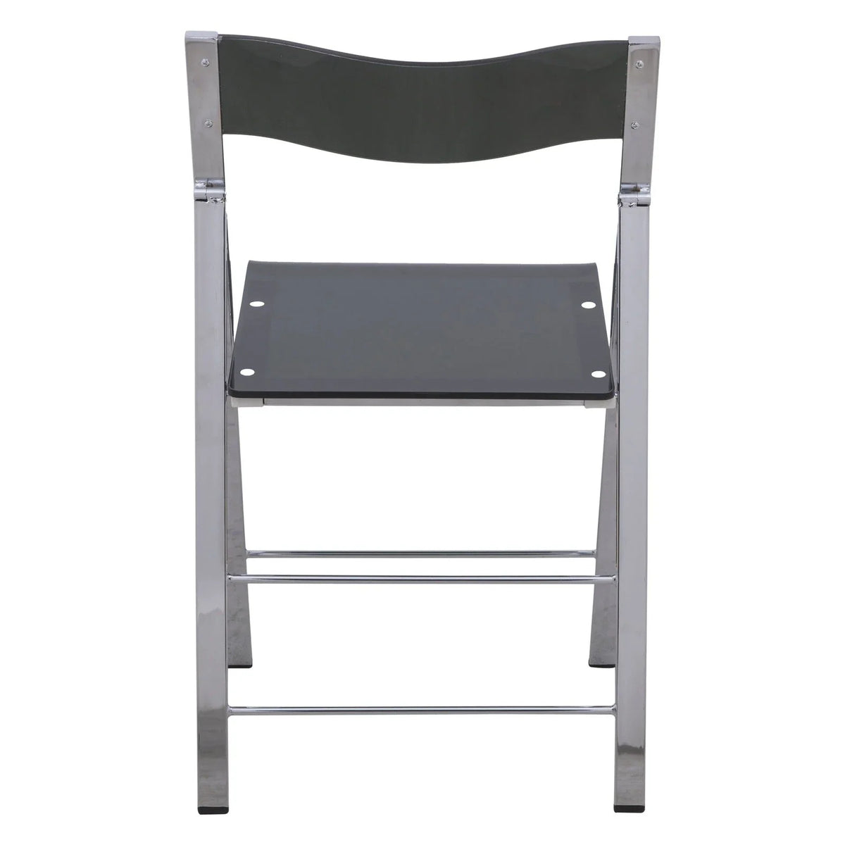 Menno Modern Acrylic Folding Chair - Elax Furniture