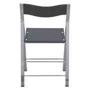 Menno Modern Acrylic Folding Chair - Elax Furniture