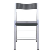 Menno Modern Acrylic Folding Chair - Elax Furniture
