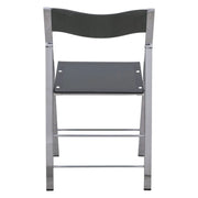 Menno Modern Acrylic Folding Chair - Elax Furniture