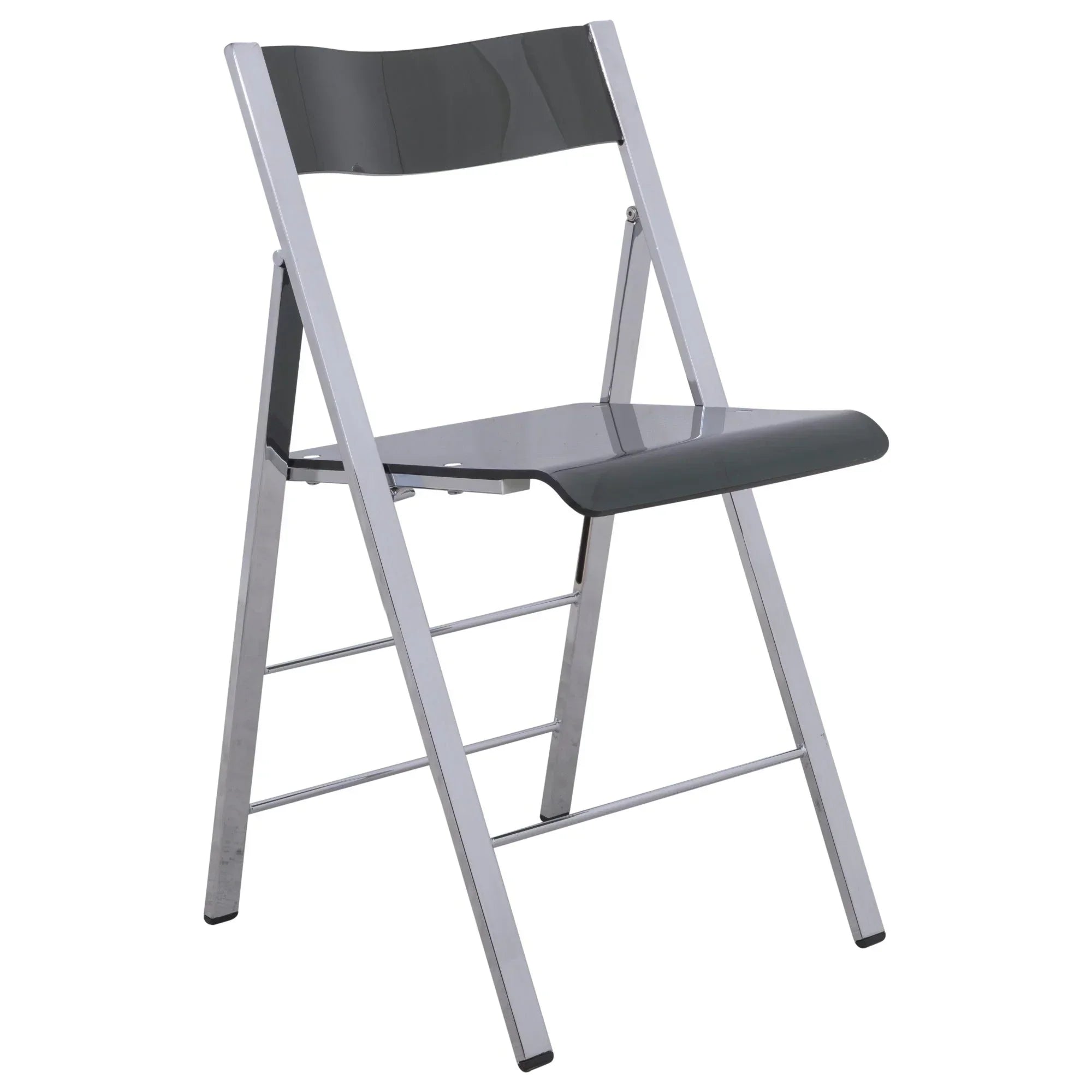 Menno Modern Acrylic Folding Chair - Elax Furniture
