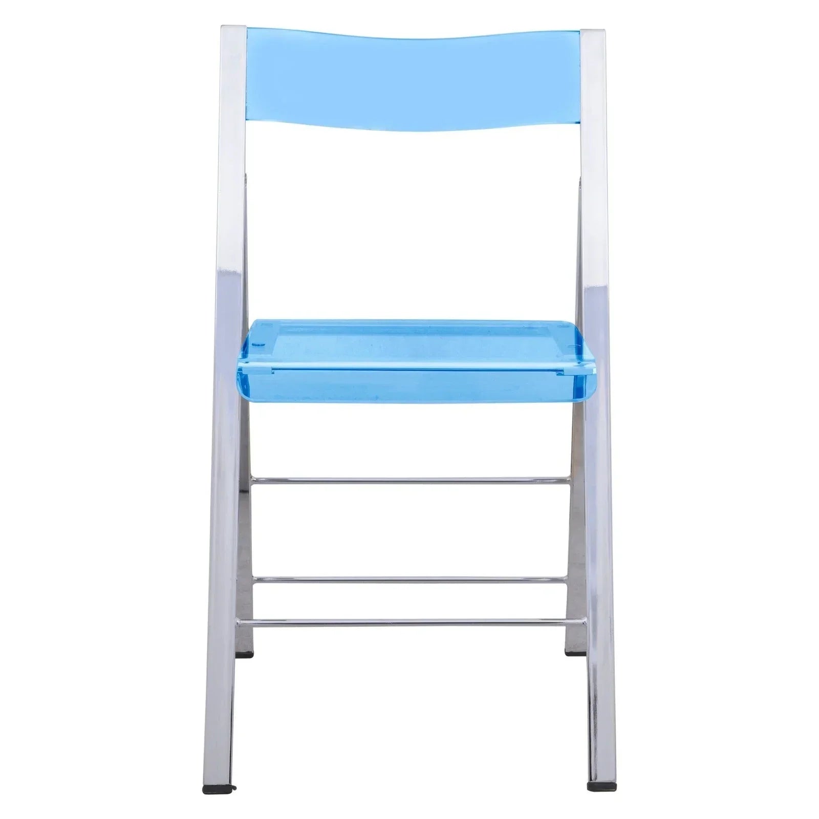Menno Modern Acrylic Folding Chair - Elax Furniture