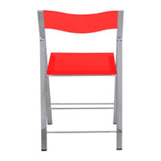 Menno Modern Acrylic Folding Chair - Elax Furniture