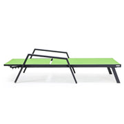 Marlin Aluminum Outdoor Chaise Lounge Chair with Sling Fabric Seat - Elax Furniture