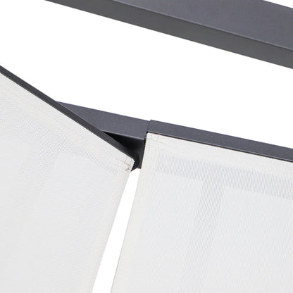 Marlin Modern Black Aluminum Outdoor Chaise Lounge Chair Set of 2 With Arms and Square Fire Pit Side Table for Patio - Elax Furniture