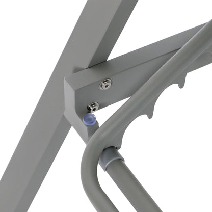 Marlin Aluminum Outdoor Chaise Lounge Chair with Sling Fabric Seat - Elax Furniture