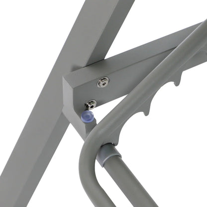 Marlin Modern White Aluminum Outdoor Chaise Lounge Chair Set of 2 With Arms And Square Fire Pit Side Table for Patio - Elax Furniture