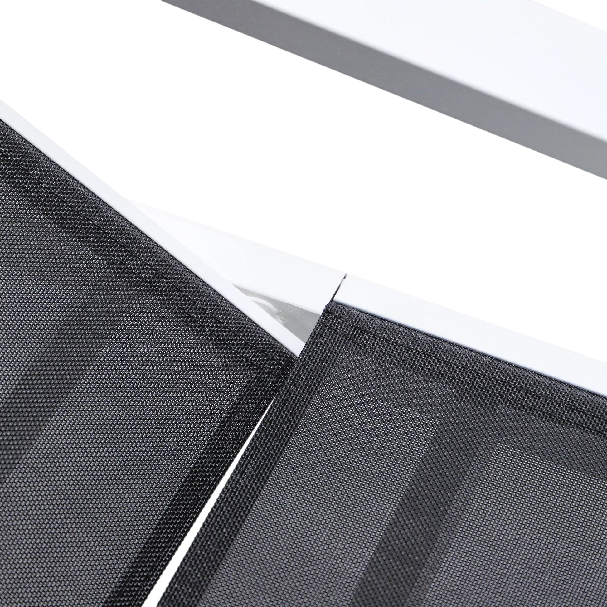 Marlin Aluminum Outdoor Chaise Lounge Chair with Sling Fabric Seat - Elax Furniture