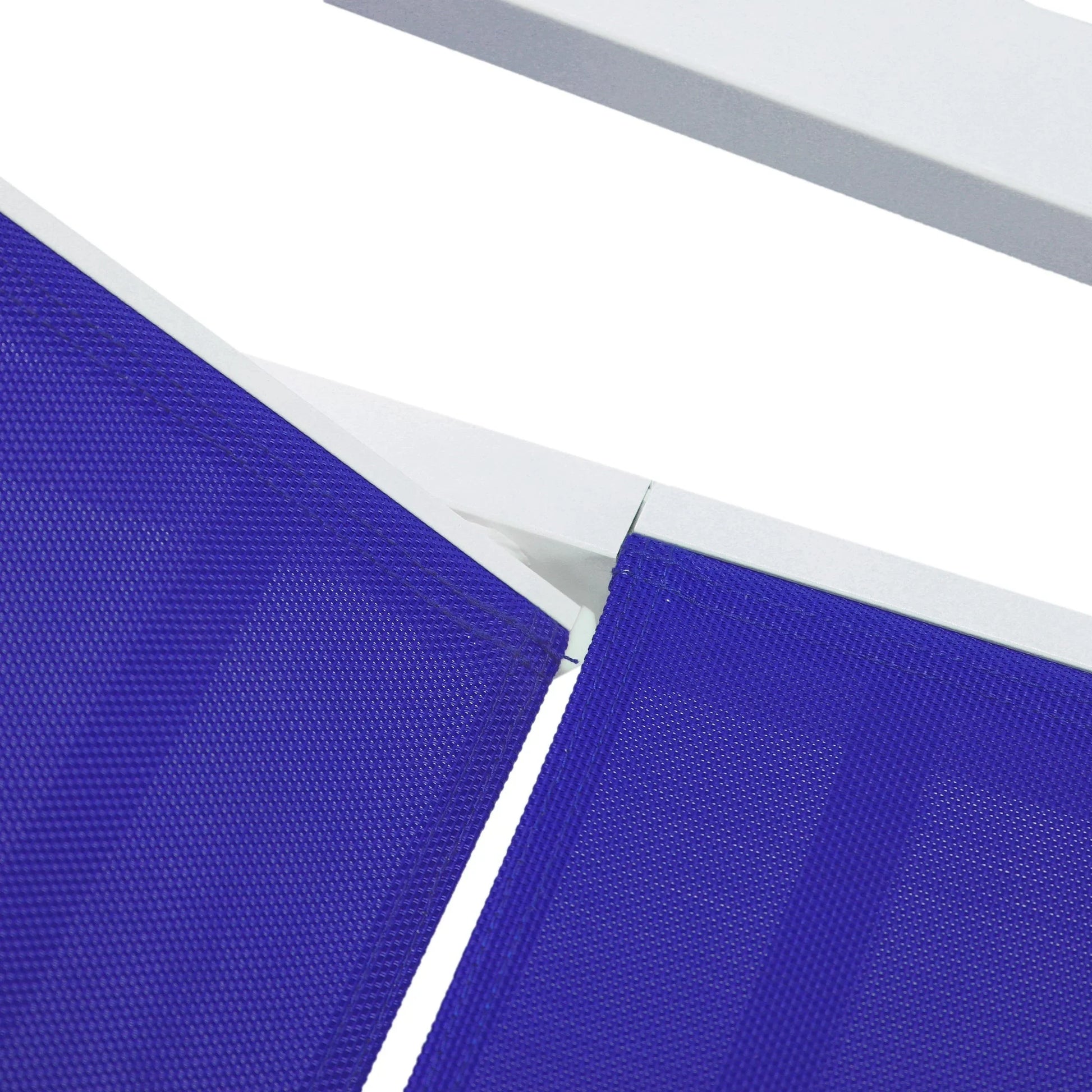 Marlin Aluminum Outdoor Chaise Lounge Chair with Sling Fabric Seat - Elax Furniture