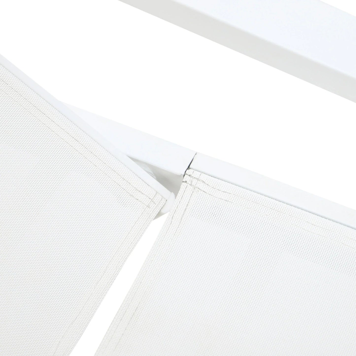 Marlin Aluminum Outdoor Chaise Lounge Chair with Sling Fabric Seat - Elax Furniture