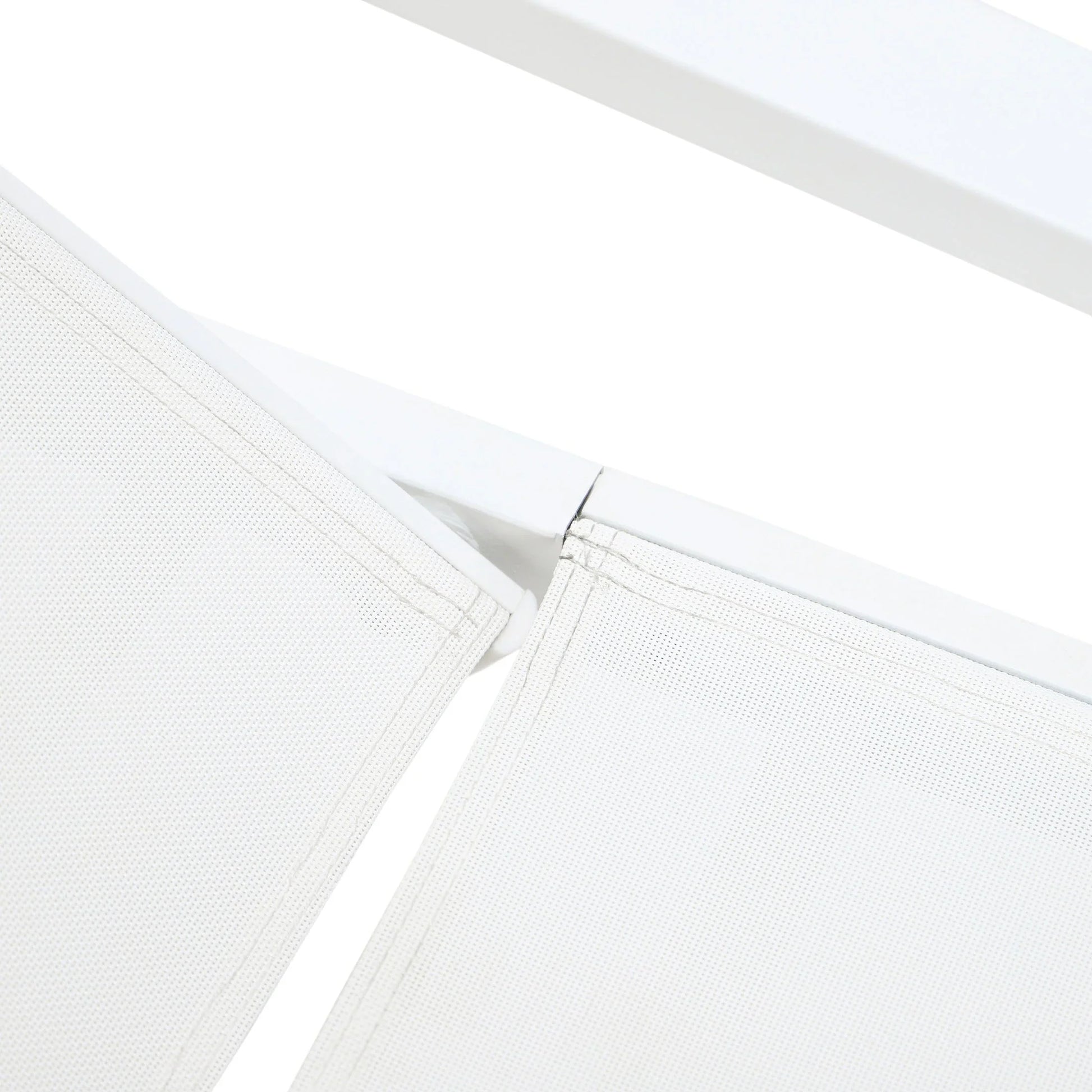 Marlin Aluminum Outdoor Chaise Lounge Chair with Sling Fabric Seat - Elax Furniture