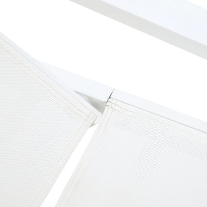 Marlin Aluminum Outdoor Chaise Lounge Chair with Sling Fabric Seat - Elax Furniture