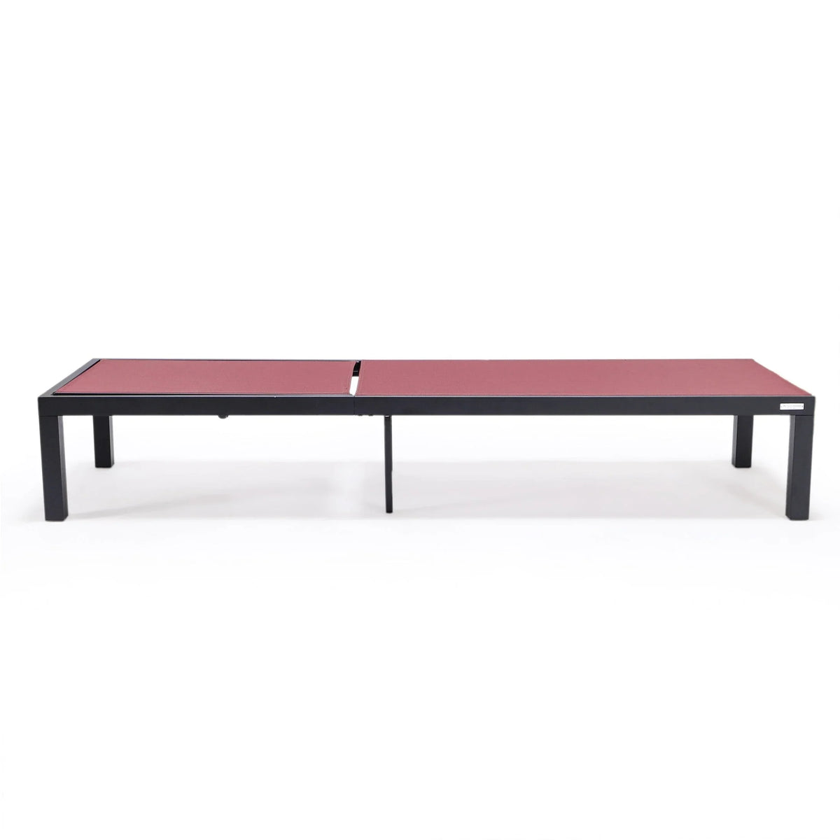 Marlin Aluminum Outdoor Chaise Lounge Chair with Sling Fabric Seat - Elax Furniture
