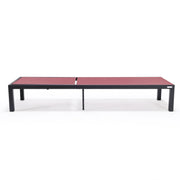 Marlin Aluminum Outdoor Chaise Lounge Chair with Sling Fabric Seat - Elax Furniture