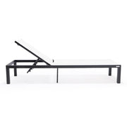 Marlin Aluminum Outdoor Chaise Lounge Chair with Sling Fabric Seat - Elax Furniture