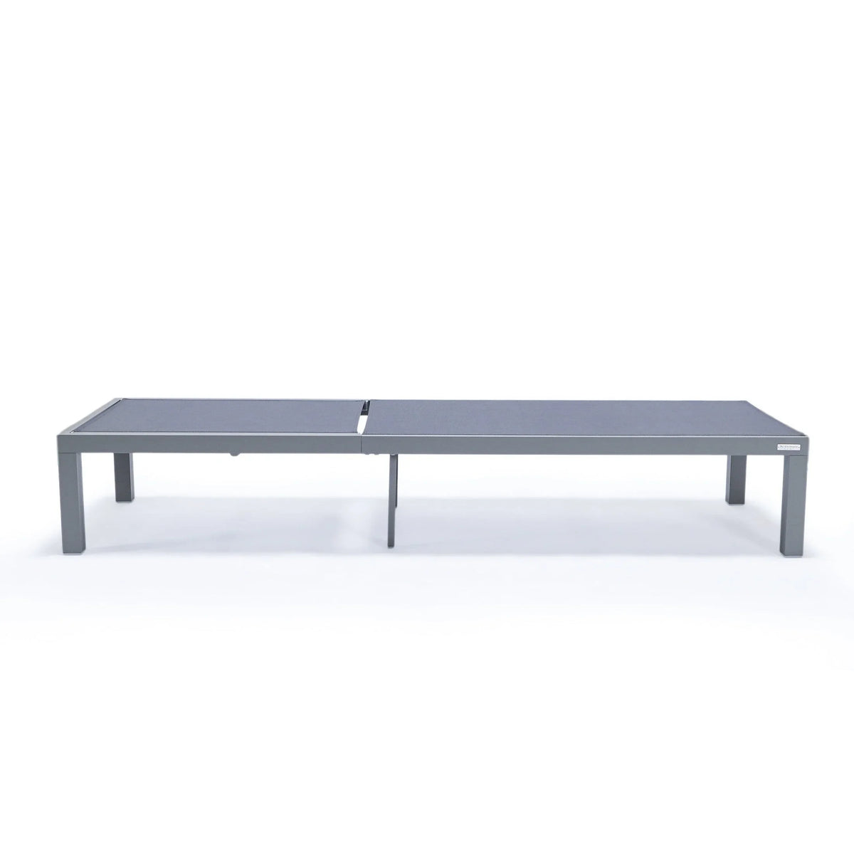 Marlin Aluminum Outdoor Chaise Lounge Chair with Sling Fabric Seat - Elax Furniture