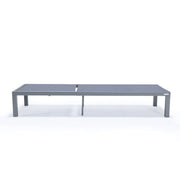 Marlin Aluminum Outdoor Chaise Lounge Chair with Sling Fabric Seat - Elax Furniture