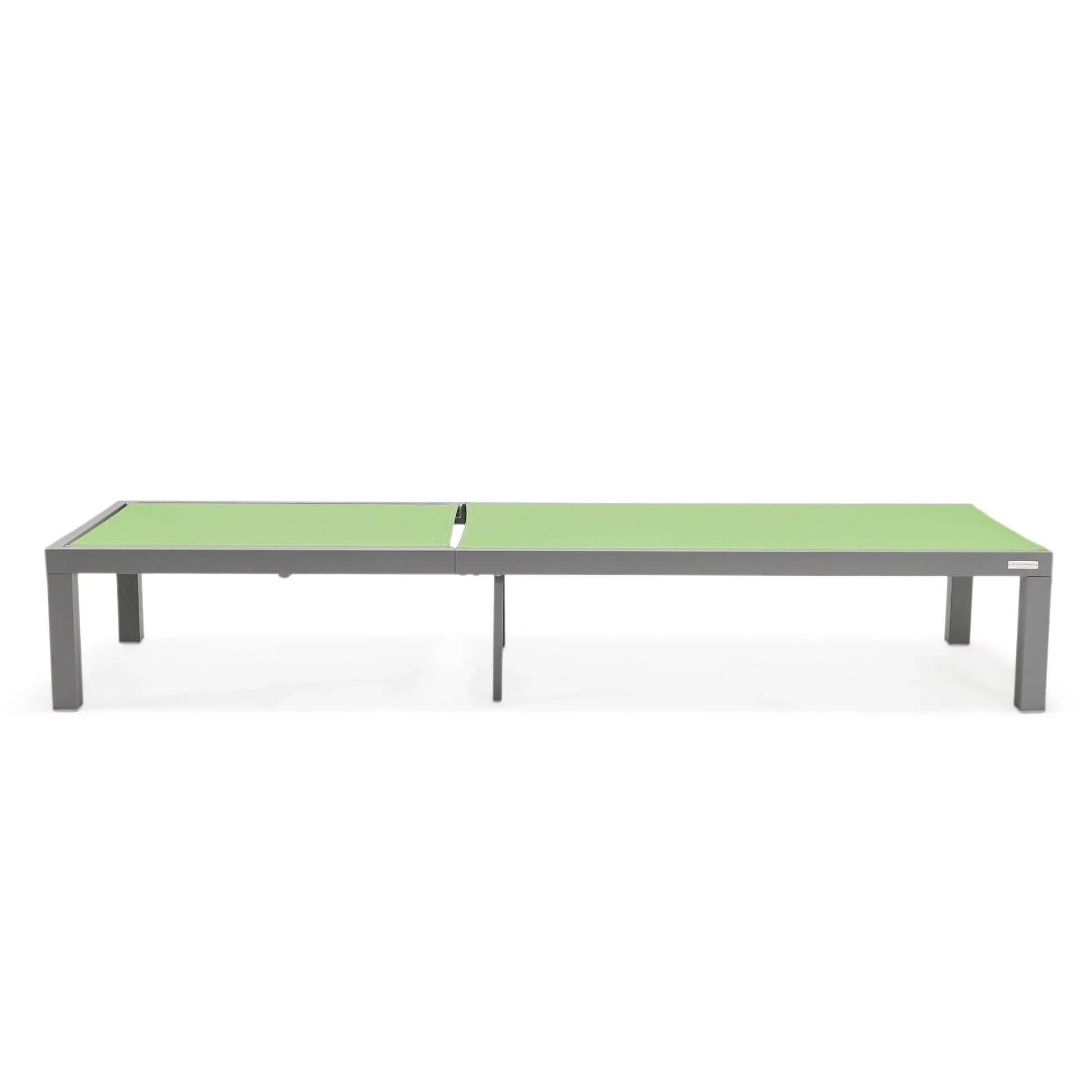 Marlin Aluminum Outdoor Chaise Lounge Chair with Sling Fabric Seat - Elax Furniture