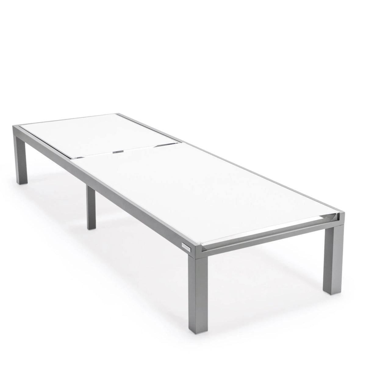 Marlin Aluminum Outdoor Chaise Lounge Chair with Sling Fabric Seat - Elax Furniture