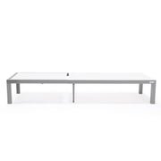 Marlin Aluminum Outdoor Chaise Lounge Chair with Sling Fabric Seat - Elax Furniture